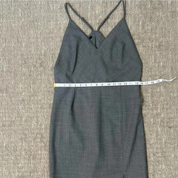 Epoque Evolution Wool Blend Gray Cami Tank Dress Size Small - Picture 4 of 9